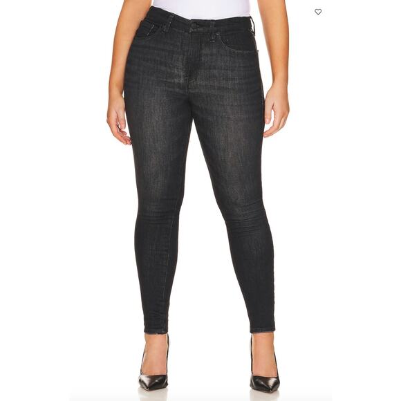 Good American Denim - NWT Good American Good Legs Skinny Jeans Black 218 Sculpting Extra Stretch Denim